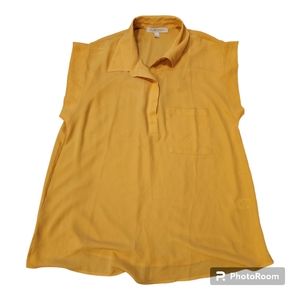 Everleigh Yellow Blouse Size L